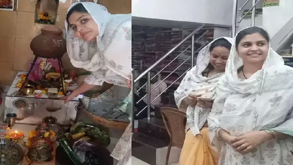 सियासी राह पर क्यों उतरीं अफजाल अंसारी की बेटी नुसरत? शिव मंदिर में टेका माथा