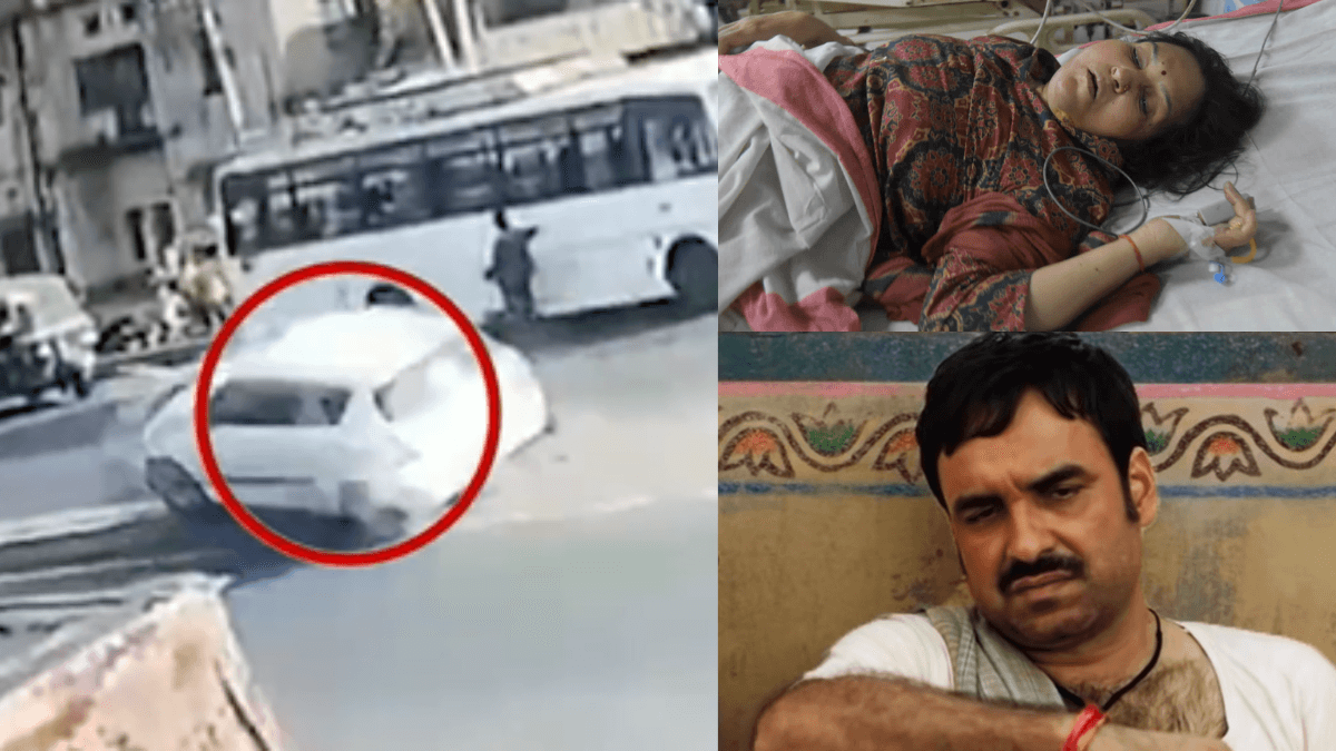 Pankaj Tripathi के बहनोई की कार से बचा बाइक सवार, कुछ सेकंड से बची जान; CCTV वीडियो में दिखा सबूत