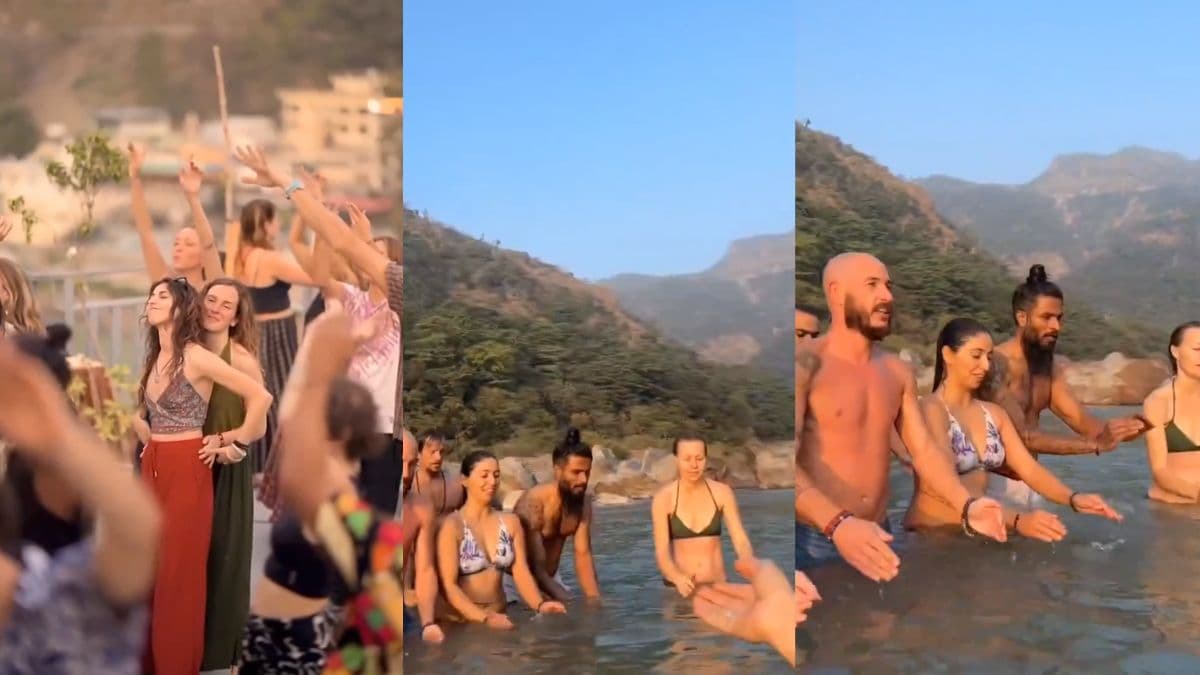 ये क्या हो रहा है ऋषिकेश में? विदेशियों की हरकत पर भड़के लोग, वीडियो वायरल