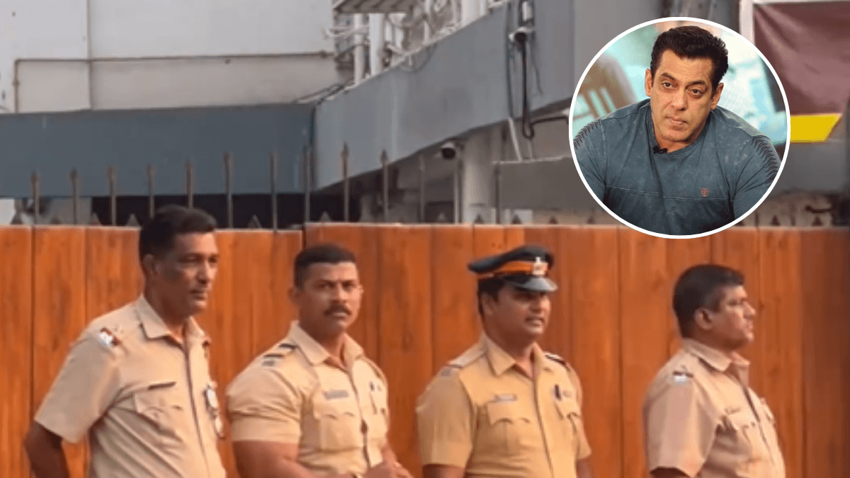 Salman Khan के घर के बाहर पुलिस का पहरा, फिर भी कम नहीं हो रही Tiger के फैंस की टेंशन