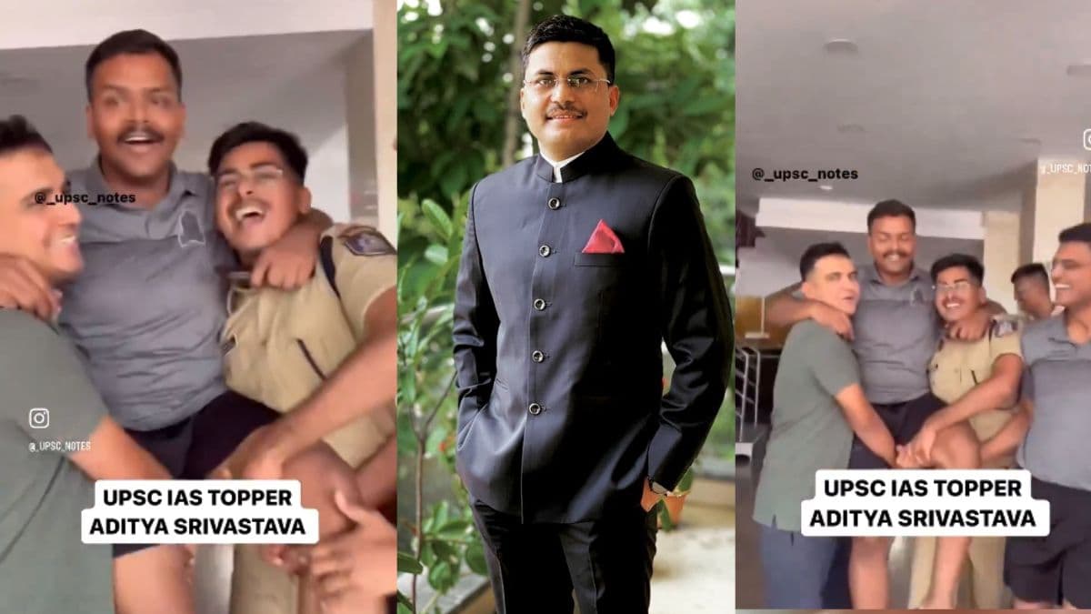 UPSC टॉप करने की खुशी, टॉपर आदित्य श्रीवास्तव का IAS ने शेयर किया वीडियो, हो गया वायरल