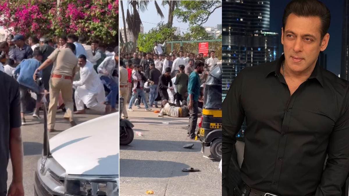 Salman Khan के घर के बाहर हुआ लाठीचार्ज, बच्चों से लेकर महिलाओं तक का बुरा हाल, क्या है मामला?