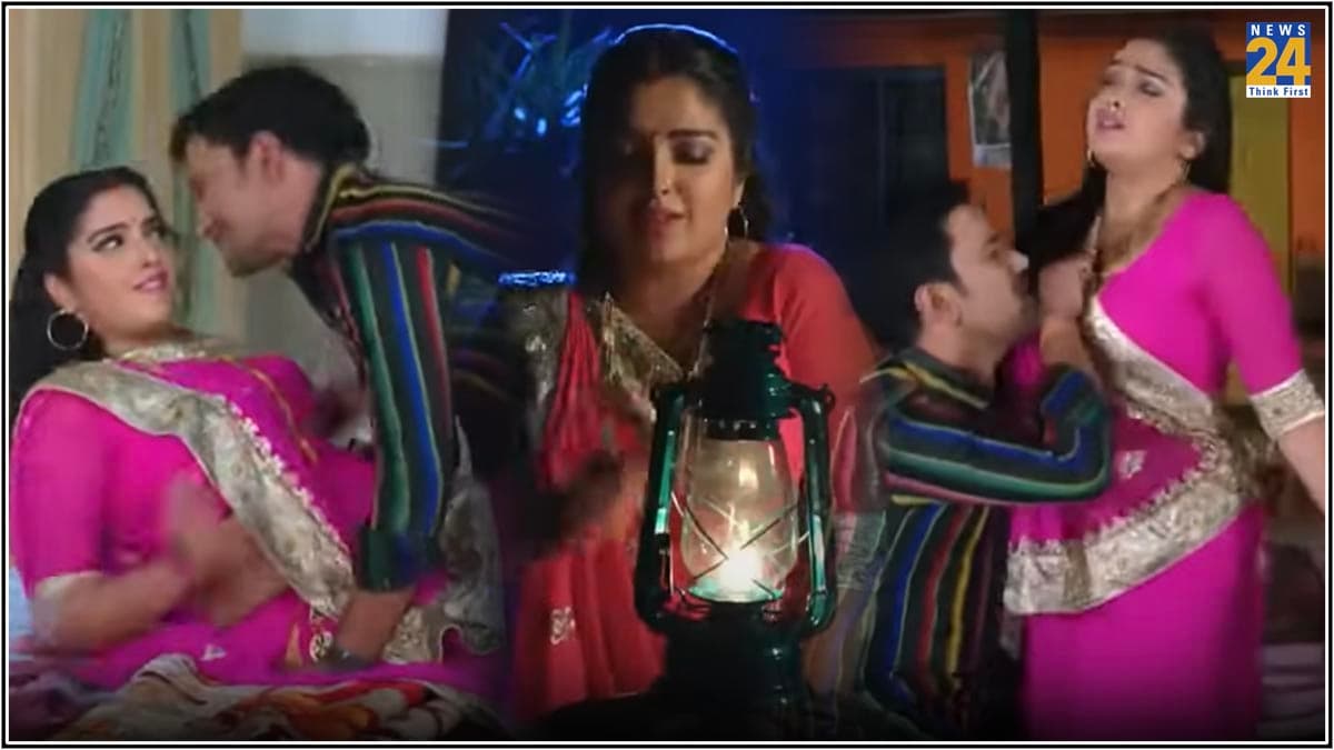 चला ऐ रानी इंतजार करे खटिया... Aamrapali और Nirahua का पलंग तोड़ रोमांस Youtube पर वायरल