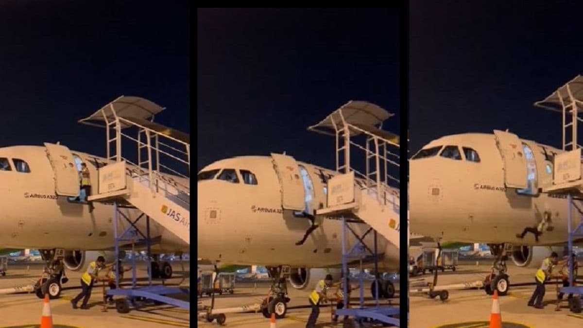 Jakarta airport Viral Video