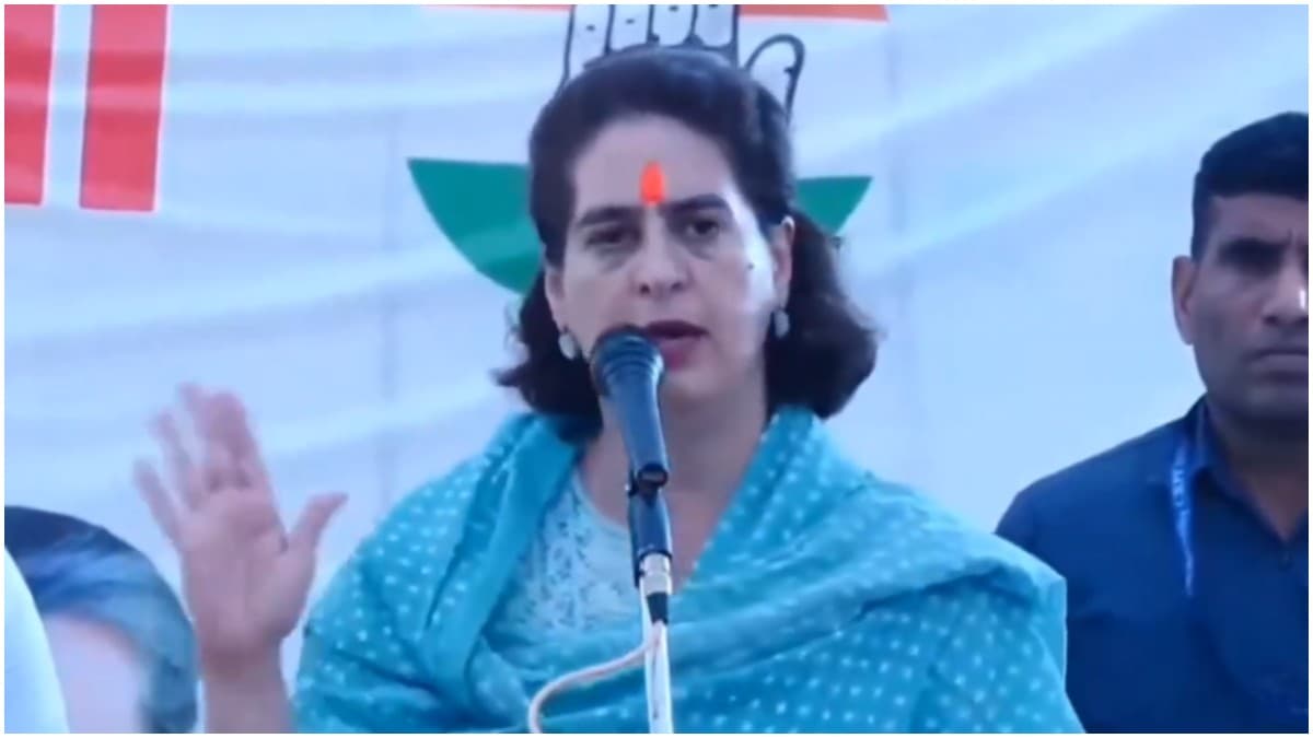 माथे पर तिलक लगाकर दी भाजपा को सीधी चुनौती, रायबरेली में दिखा प्रियंका गांधी का नया अवतार