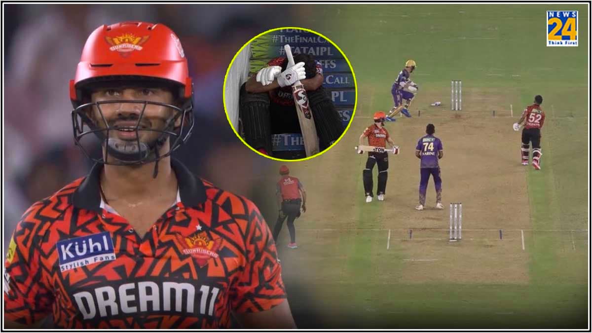 KKR vs SRH: राहुल त्रिपाठी या अब्दुल समद, रन आउट में गलती किसकी?