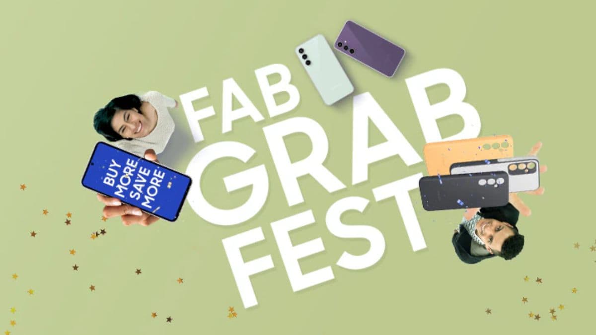 Samsung Fab Grab Fest: स्मार्टफोन, टीवी, वॉशिंग मशीन खरीदने का जबरदस्त मौका