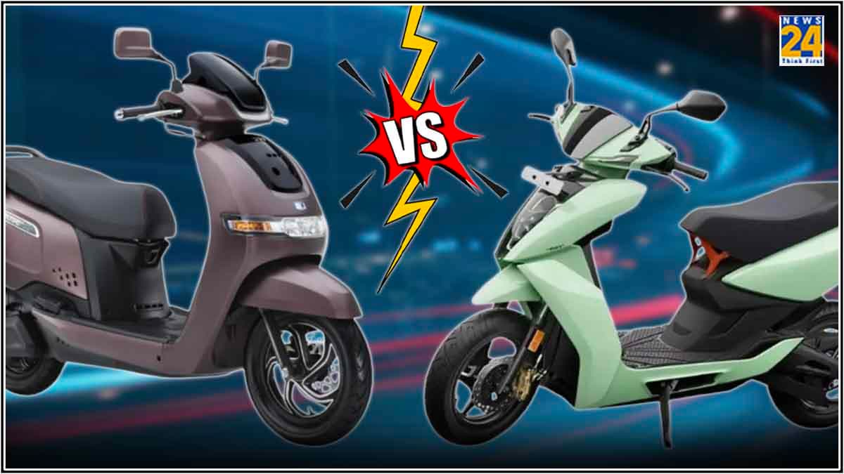 TVS iQUBE Vs Ather 450S: कौन सा स्कूटर है वैल्यू फॉर मनी? जानें