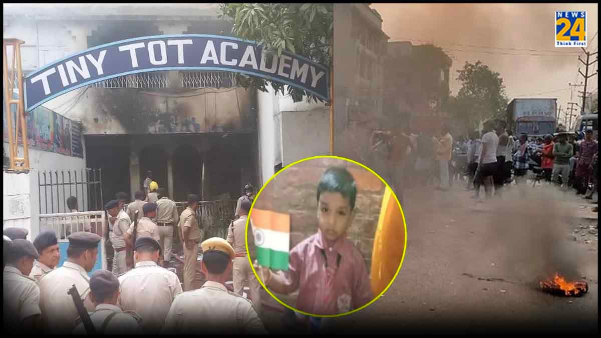 नाले में बच्चे की लाश मिली, भड़के लोगों ने स्कूल को आग लगाई, बिहार के पटना की घटना