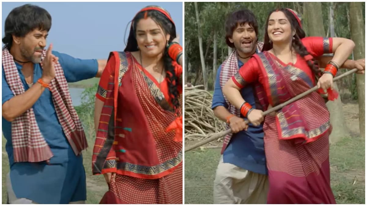 चुनाव के बीच Aamprapali Dubey की बांहों में रोमांस करते दिखे Nirahua, 6 करोड़ से ज्यादा लोगों ने देखा वीडियो