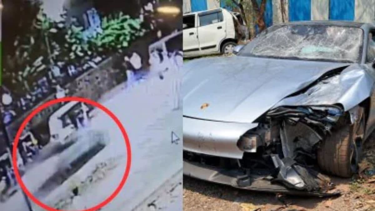 porsche accident pune
