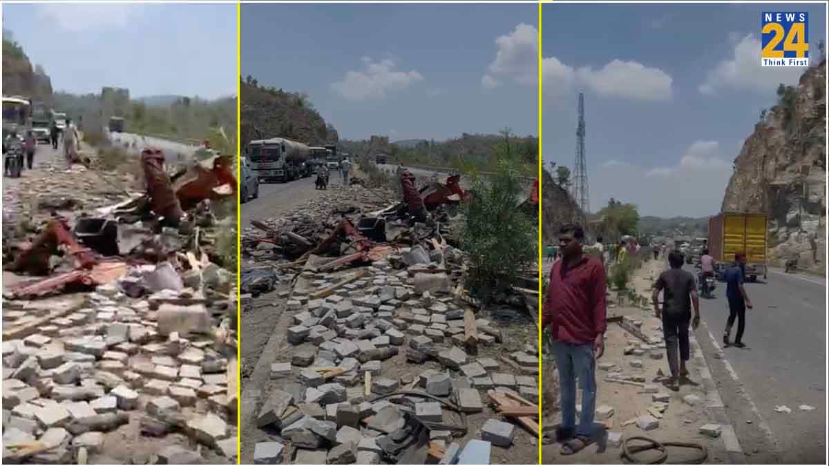 5 लोगों के हाथ-पैर-टांगें कटी, पैदल चल रहे लोग ट्राले ने कुचले; राजस्थान के उदयपुर में भीषण हादसा
