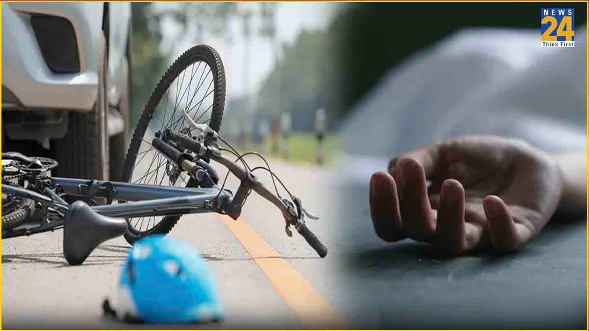 बच्चे की मौत का खौफनाक वीडियो! महाराष्ट्र के पुणे में हिट एंड रन केस, कार ने कुचला साइकिल सवार