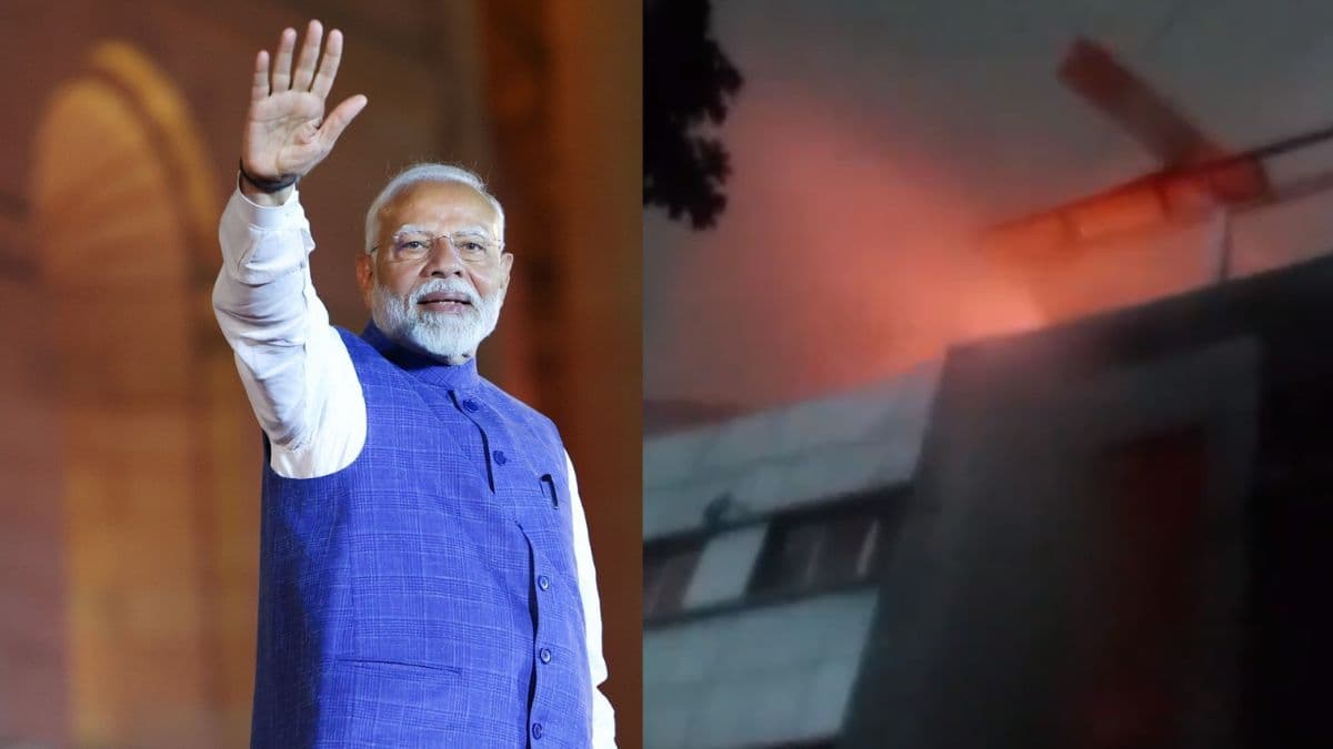 नरेंद्र मोदी के पीएम बनने की खुशी में लाए थे पटाखे, BJP ऑफिस में लग गई आग