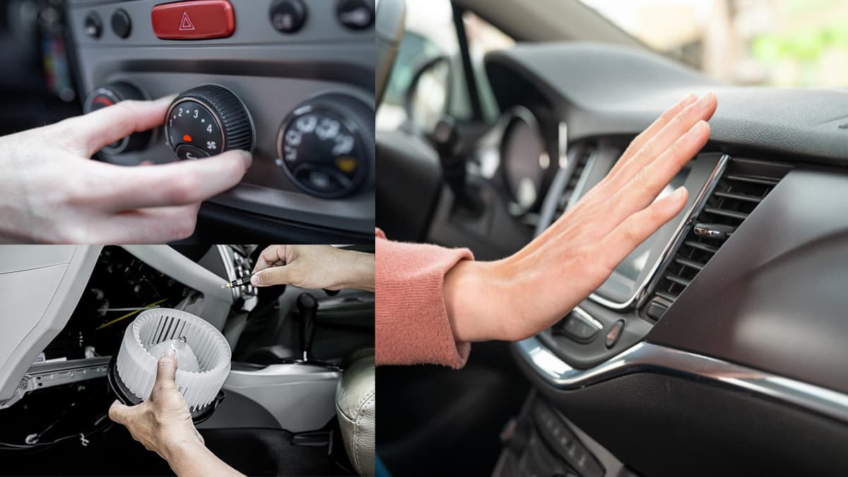 Car AC cooling