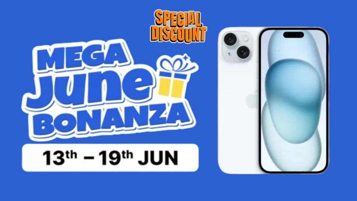 Flipkart मेगा जून Bonanza Sale में सस्ता हुआ iPhone 15, फिर नहीं मिलेगी ऐसी डील