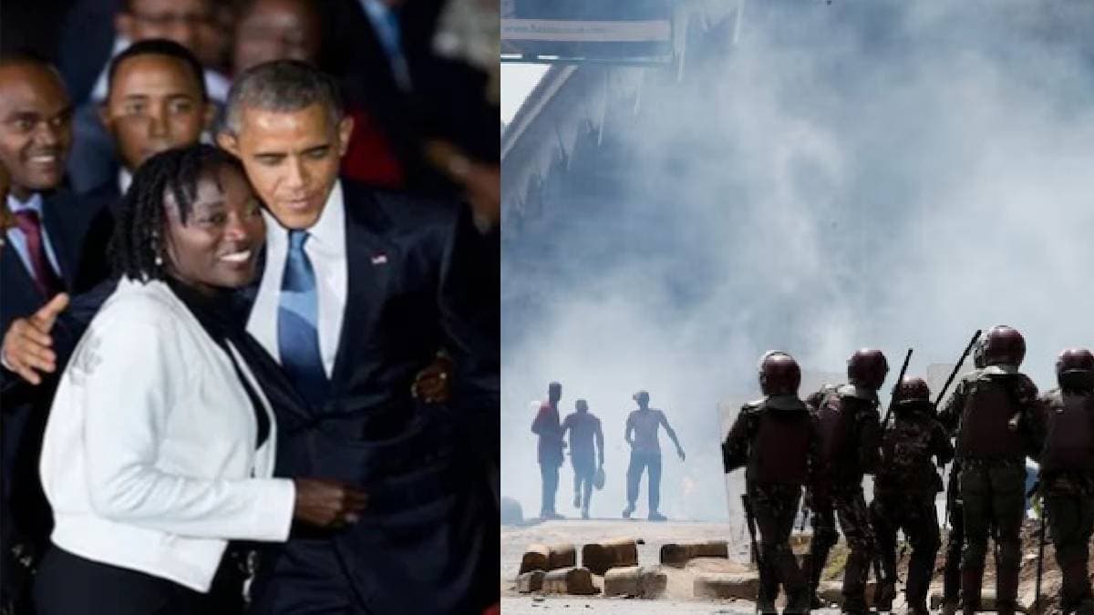 Kenya Violence: दंगाइयों ने संसद भवन में लगा दी आग, बराक ओबामा की बहन पर भी फेंके आंसू गैस के गोले