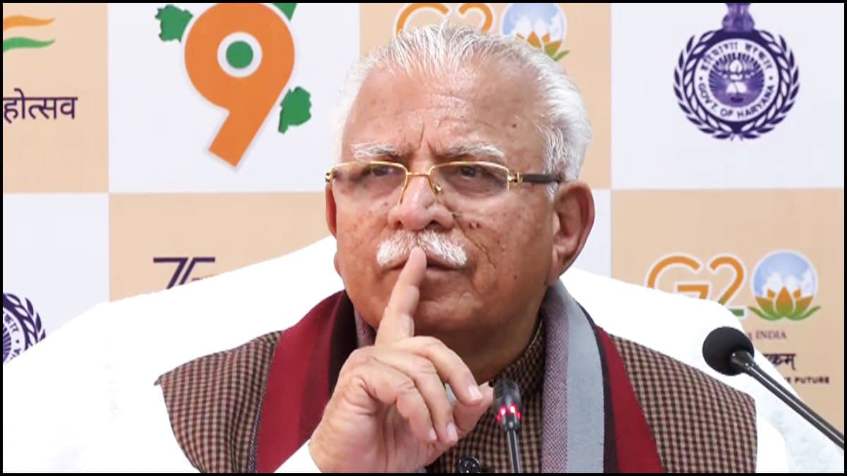 'मनोहर' मुस्कान के पीछे पार्टी की हार का दर्द छुपा गए खट्टर, मीडिया के सवालों पर दिया एक ही जवाब