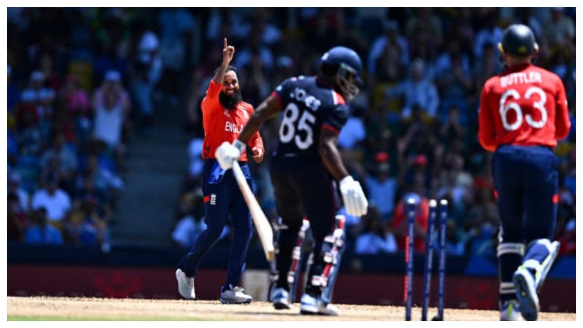 Eng vs USA: आदिल रशीद की गुगली बनी USA के बल्लेबाजों के लिए अबूझ पहेली, उखड़ गए डंडे, देखें वीडियो