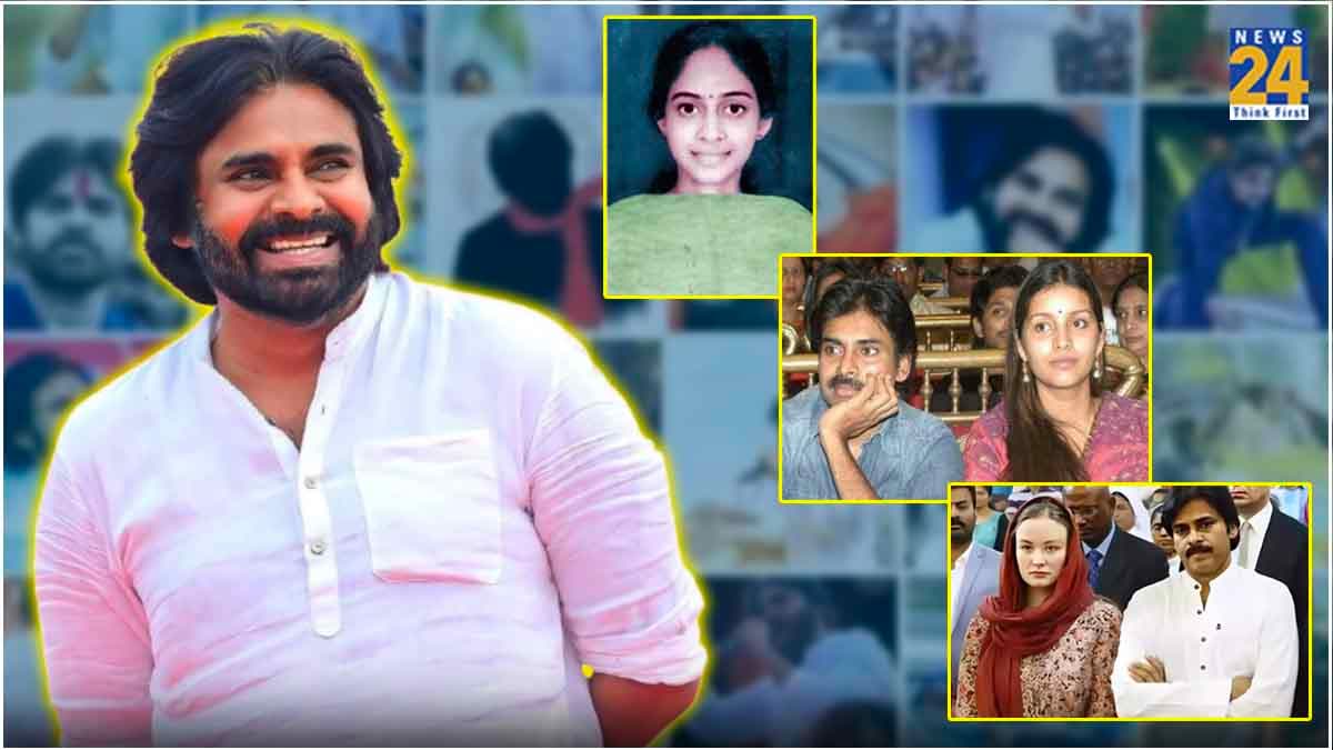 डिप्टी CM Pawan Kalyan की तीन पत्‍नि‍यां, पहली ने केस क‍िया, दूसरी एक्‍टर और तीसरी रश‍ियन