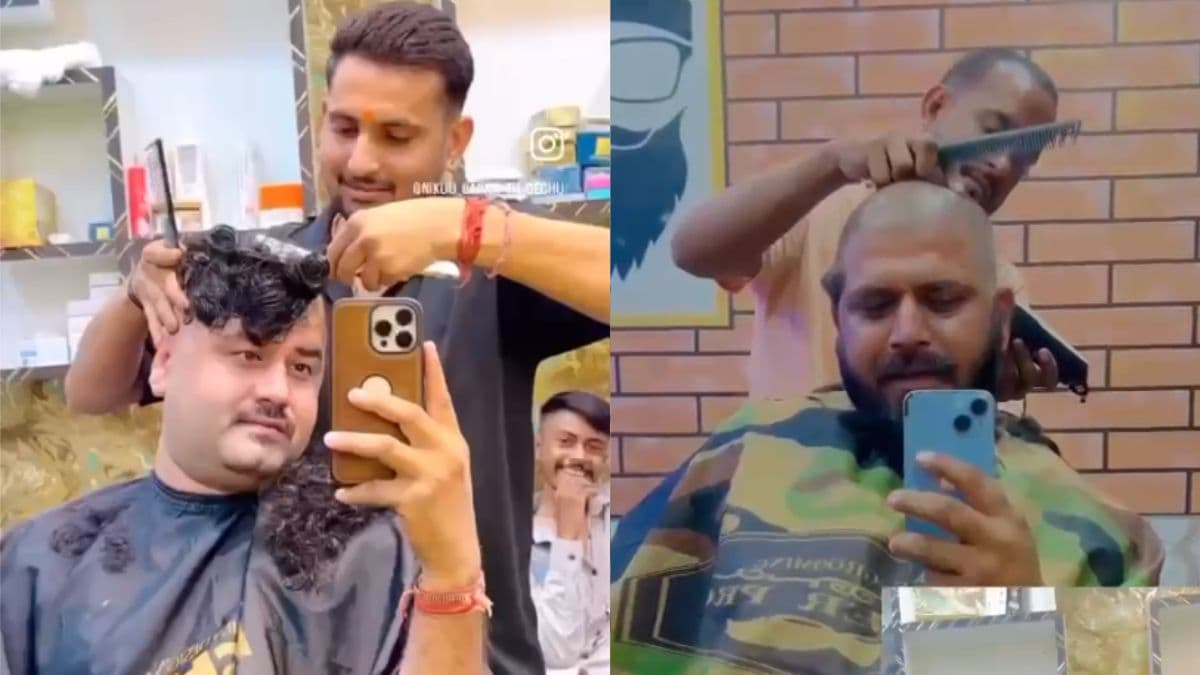 लोकसभा चुनाव की शर्त हारने पर मुंडवाया सिर, दिखी दोस्ती की मिसाल; वायरल है वीडियो