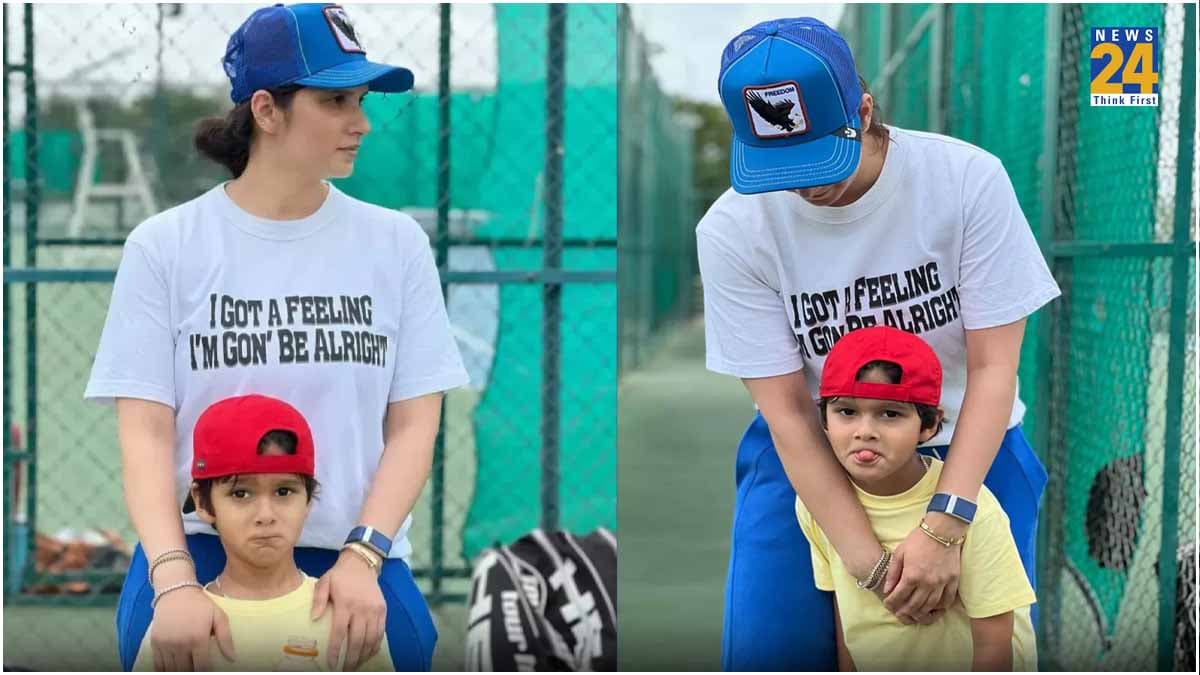Sania Mirza ने शेयर की बेटे संग तस्वीर, टेनिस स्टार की दूसरी शादी की खबरों पर पिता ने तोड़ी थी चुप्पी