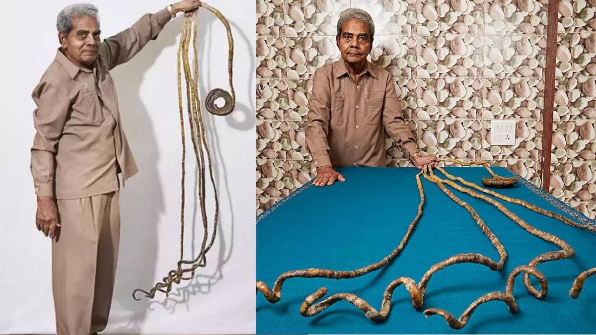 टीचर ने जड़ा थप्‍पड़ तो बच्‍चे ने खाई कसम..66 साल तक नहीं काटे नाखून, बना डाला वर्ल्‍ड र‍िकॉर्ड