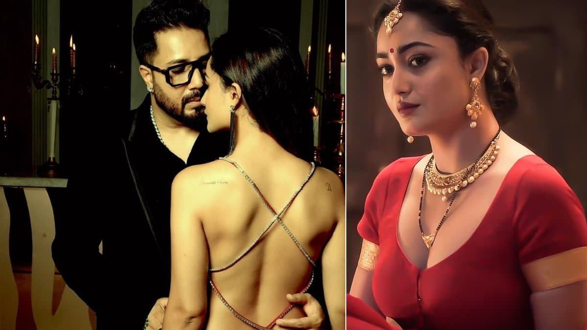 Aashram की बबिता जी ने Mika Singh संग दिए रोमांटिक पोज, दोनों में पक रही कौन-सी खिचड़ी?