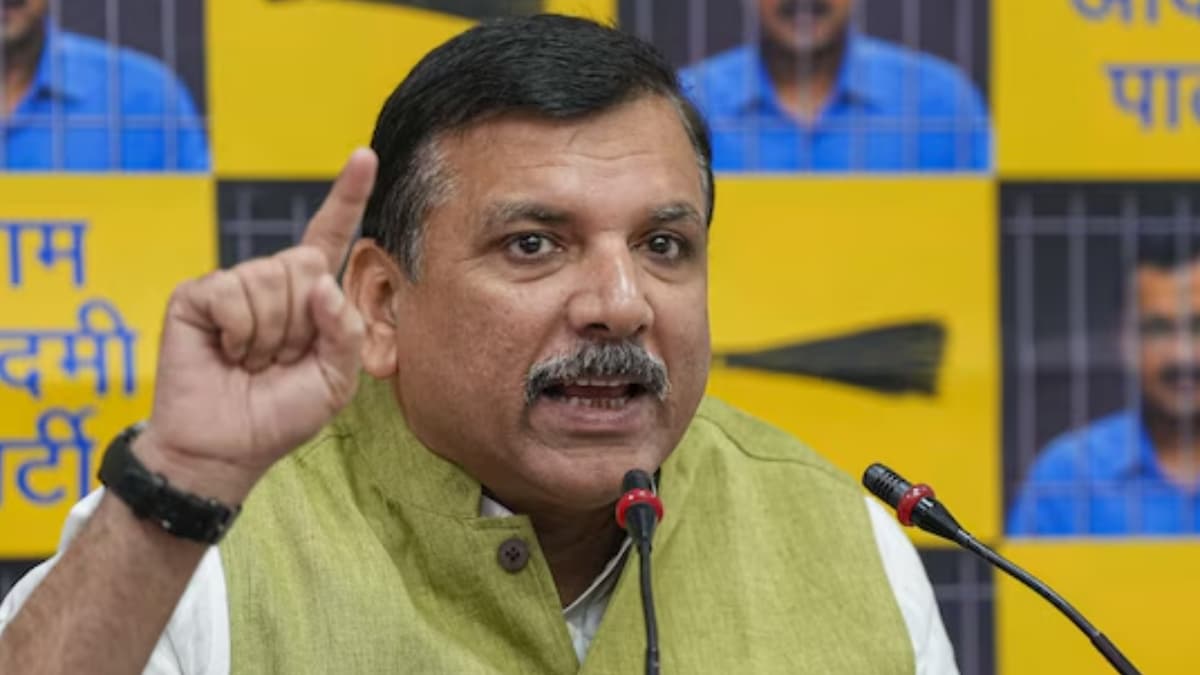 AAP ने क्यों किया Congress के साथ गठबंधन? चाय वाला इंटरव्यू में संजय सिंह ने दिया जवाब; देखें Video