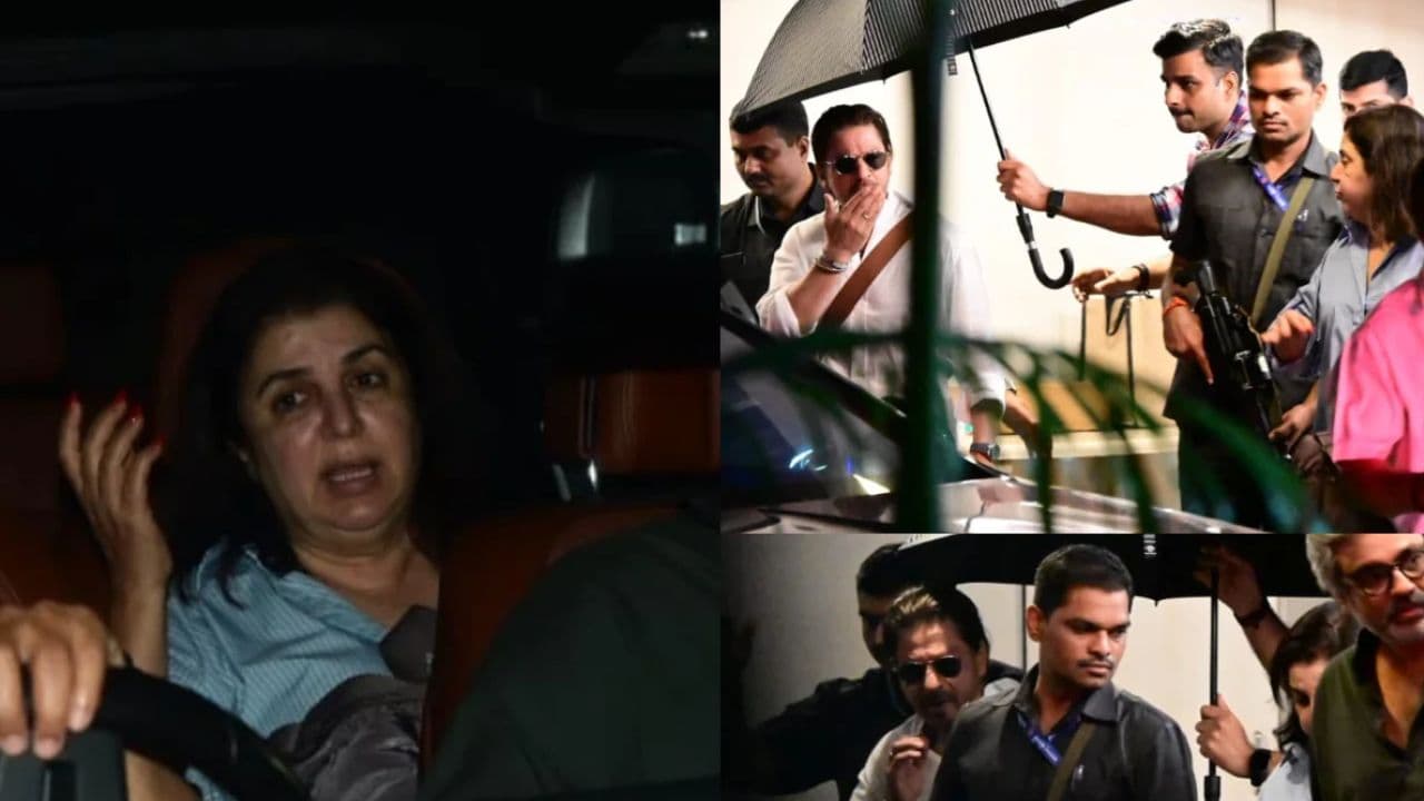 मां के निधन से टूटीं फराह खान शाहरुख को गले लगा फूट-फूट कर रोईं, गौरी-सुहाना संग पहुंचे थे किंग खान