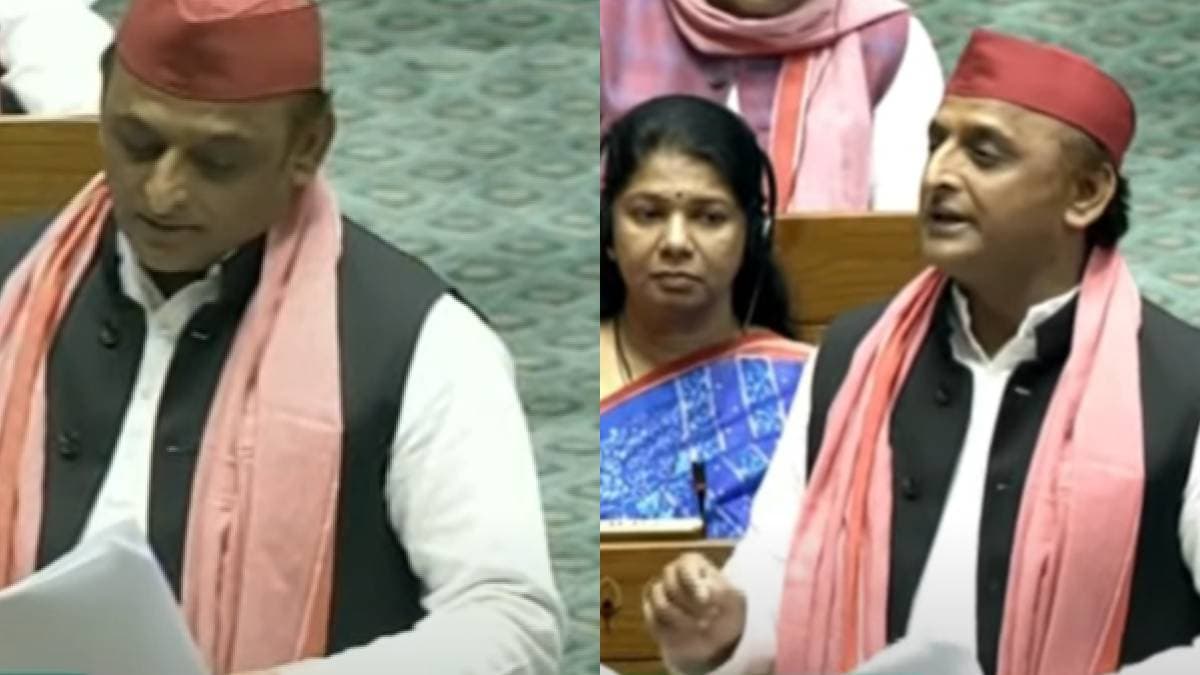 दरबार तो लगा है लेक‍िन बड़ा गमगीन माहौल है... संसद में क्या बोले अखिलेश यादव? देखें Video