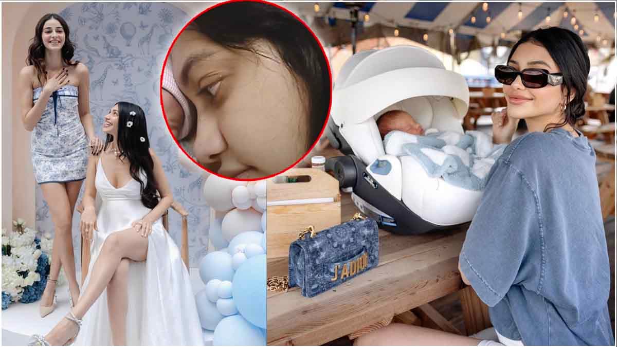 बेबी के जन्म के बाद रोती दिखीं Alanna, Ananya Panday के भांजे का नाम भी हुआ रिवील