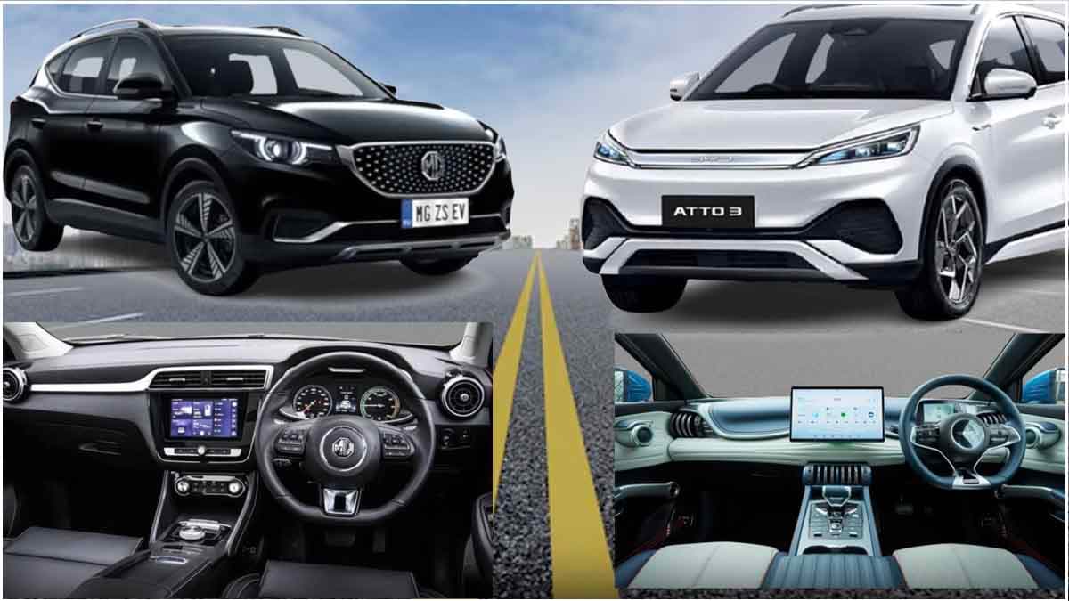 BYD Atto-3 VS MG ZS EV 2