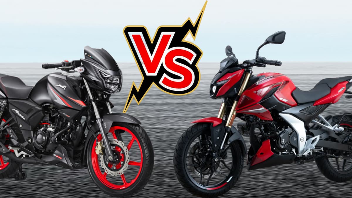 TVS Apache 160 Vs Bajaj Pulsar N160: डिजाइन से लेकर परफॉरमेंस में कौन है बेस्ट? जानें