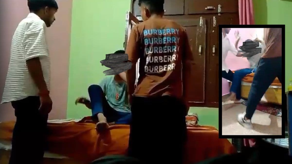 बिस्तर पर युवक को चंद सेकंड में जड़ दिए 50 थप्पड़, तस्वीरों में दिखी बेरहमी से पिटाई