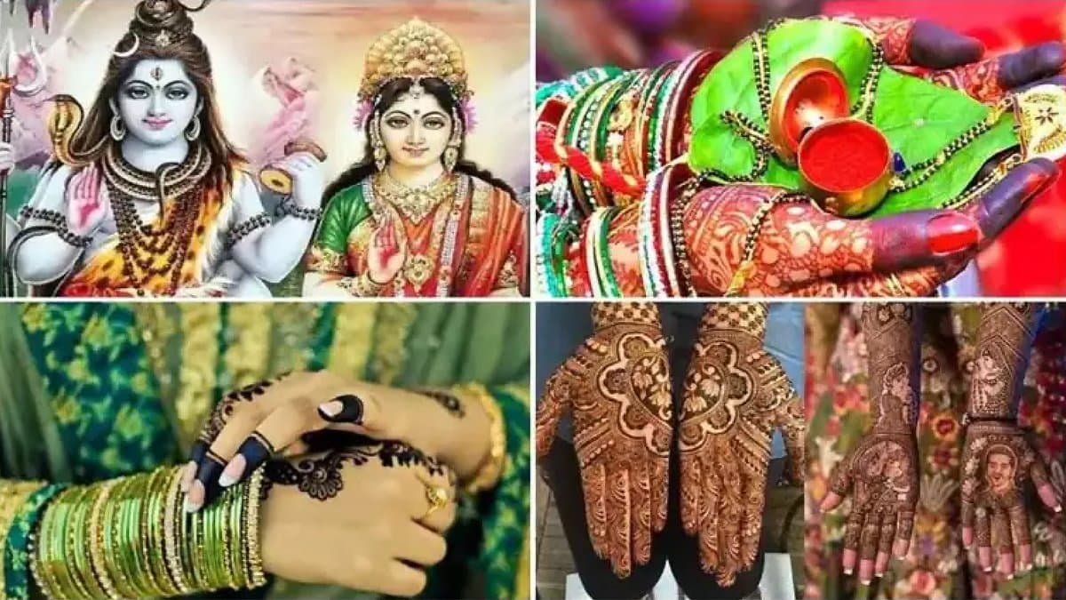 सावन में क्यों मनाते हैं हरियाली तीज, जानें इस त्योहार पर मेहंदी लगाने और हरे रंग का रहस्य