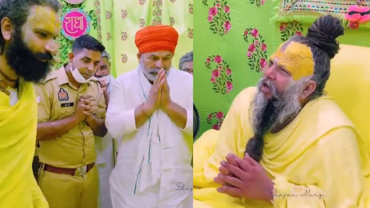 प्रेमानंद महाराज ने राकेश टिकैत से ऐसा क्या कहा, वायरल हो गया वीडियो