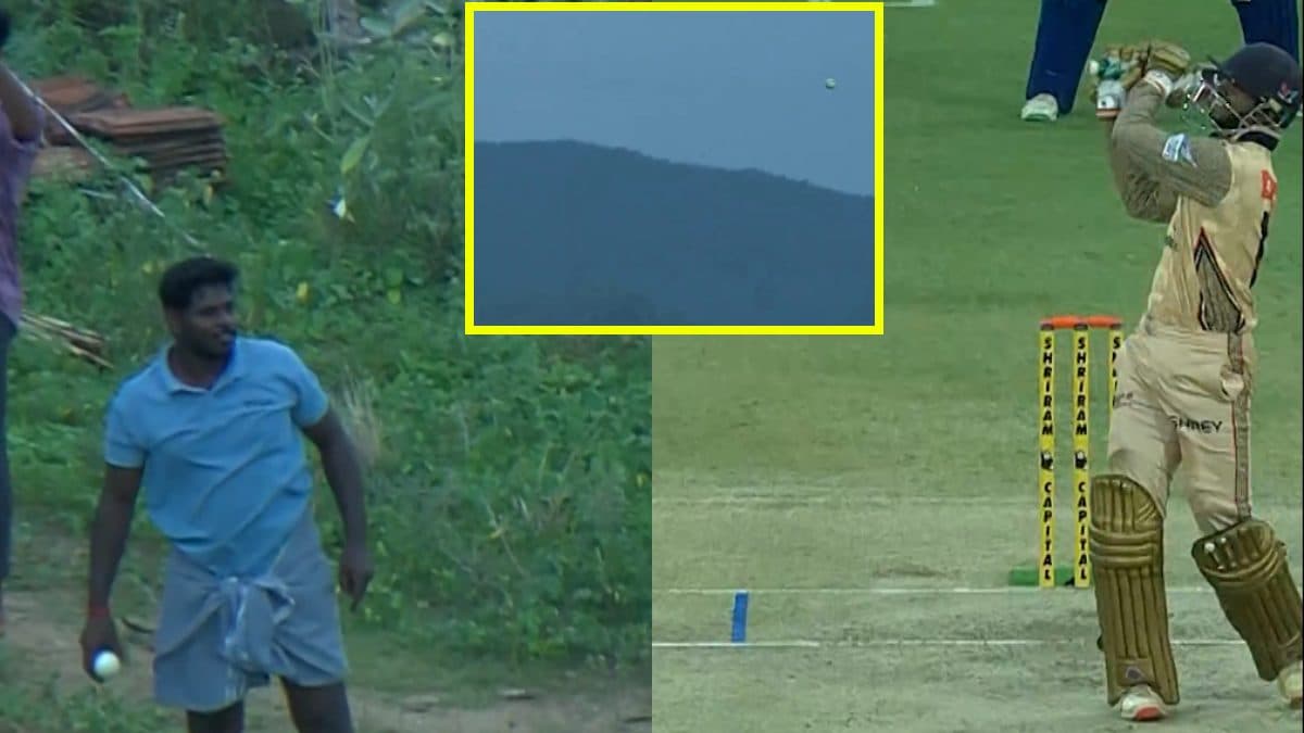 TNPL: बल्लेबाज ने लगाया स्टेडियम पार छक्का, बॉल लेकर भाग गया शख्स, देखें मजेदार वीडियो