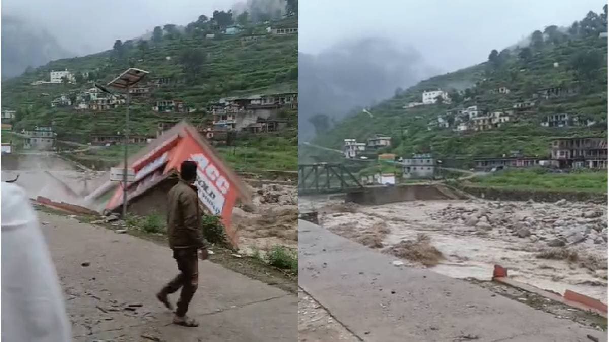उत्तराखंड में मकान ढहने से मां-बेटी की मौत, बारिश से बालगंगा नदी ने धरा रौद्र रूप देखें Video