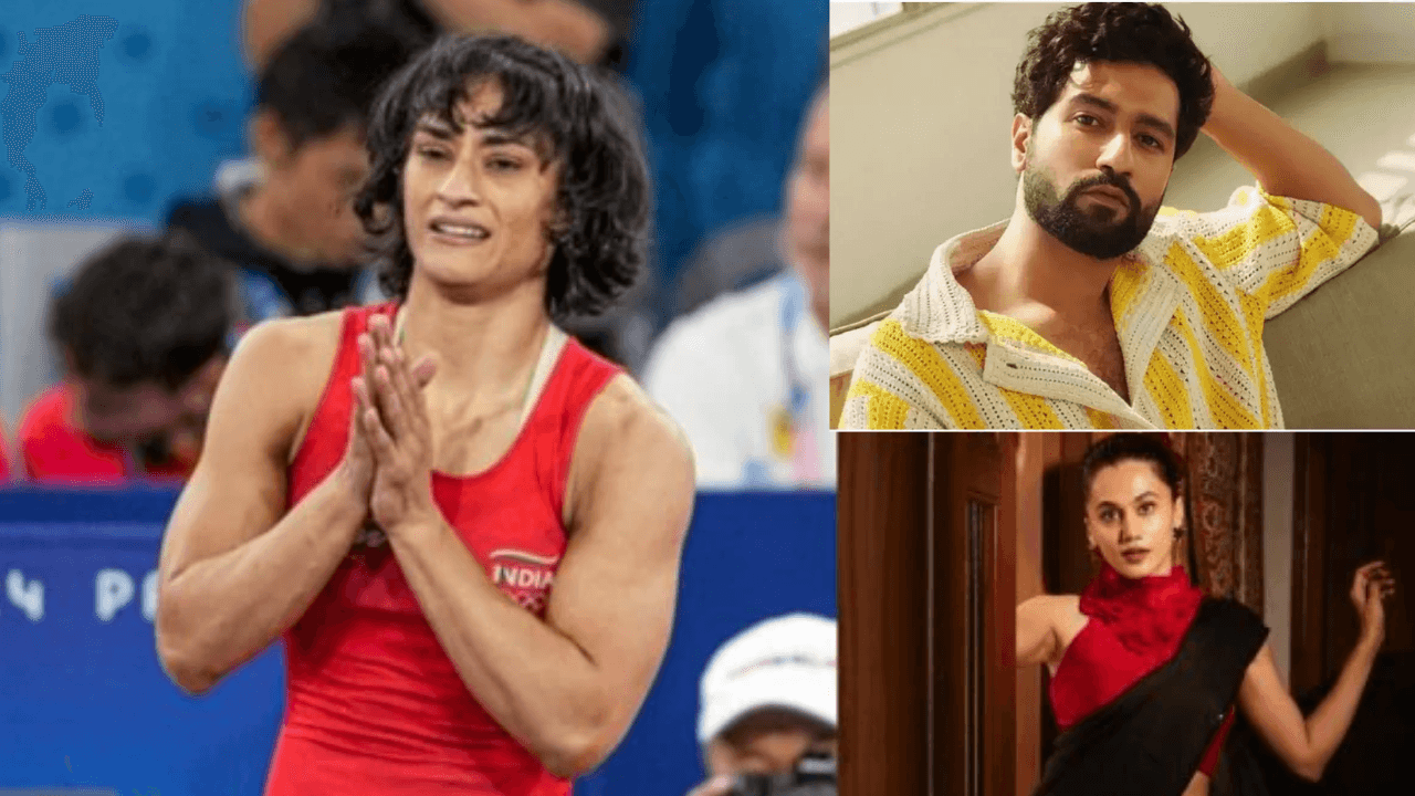 Paris Olympics 2024: विनेश फोगाट के बाहर होने पर भड़का बॉलीवुड, विक्की कौशल से तापसी पन्नू तक सितारों ने लगाई क्लास
