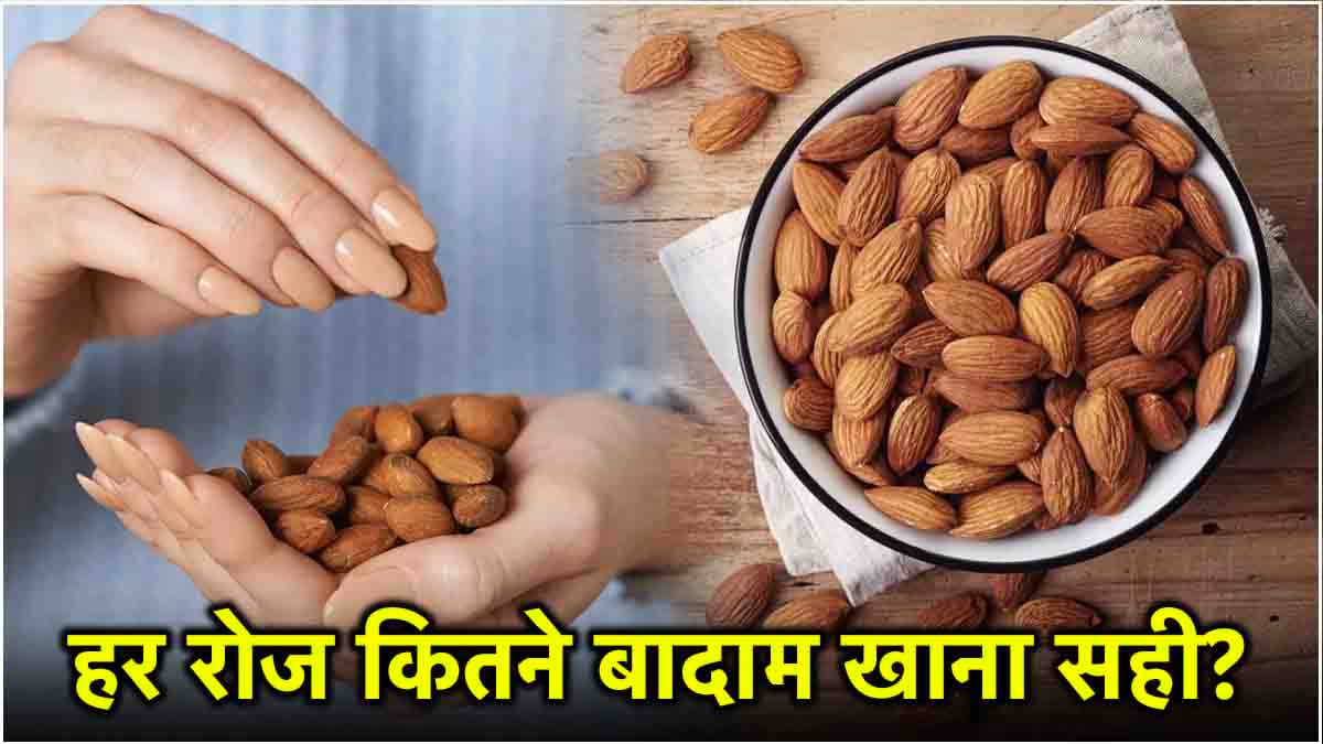 रोज खाते हैं बादाम, तो जान लें एक दिन में कितने खाने चाहिए, वरना हो सकता है नुकसान