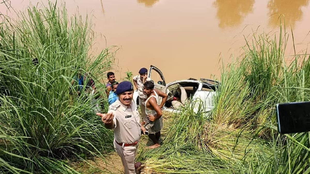 बिहार में भीषण हादसा, 5 लोगों की मौत; औरंगाबाद में सोन नदी में समाई कार, मृतकों में 16 साल का नाबालिग