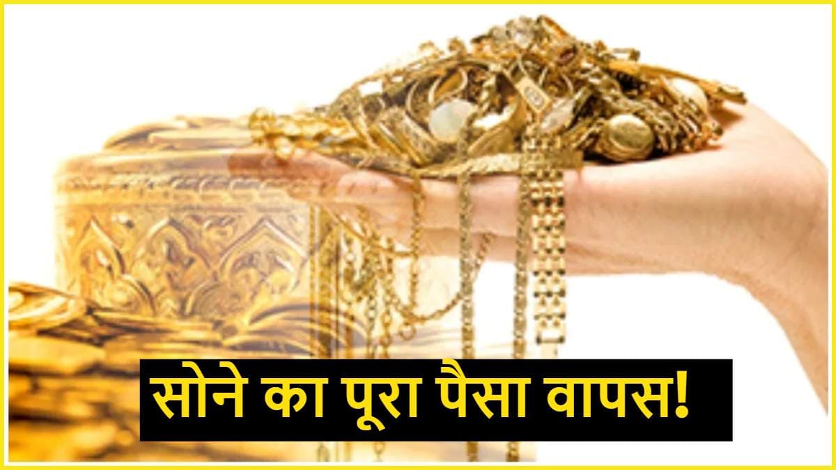 Gold चोरी हो जाए या खो जाए, फिर भी मिलेंगे पूरे पैसे! बस इस बात का रखें ख्याल