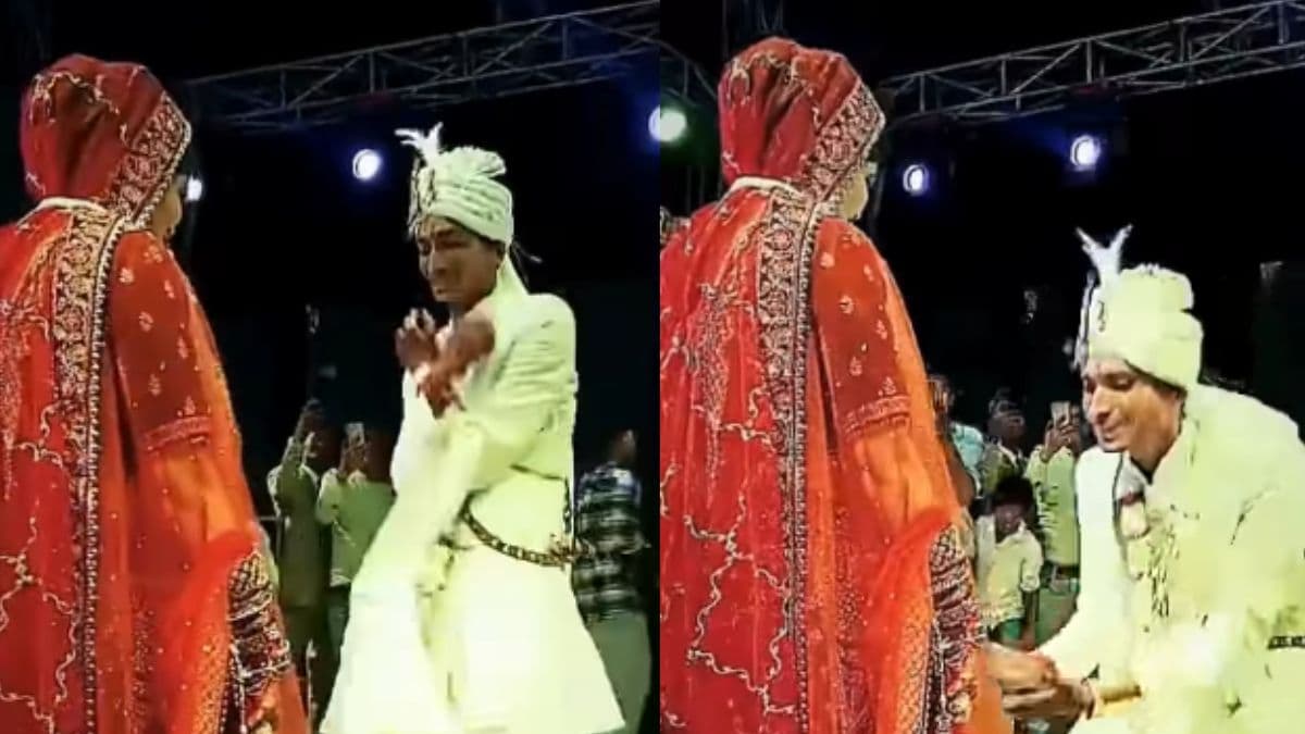 मंडप को दूल्हे के 'आशिकी डांस' की मुरीद हुई दुल्हन, हंसते रहे बाराती, वायरल हुआ वीडियो