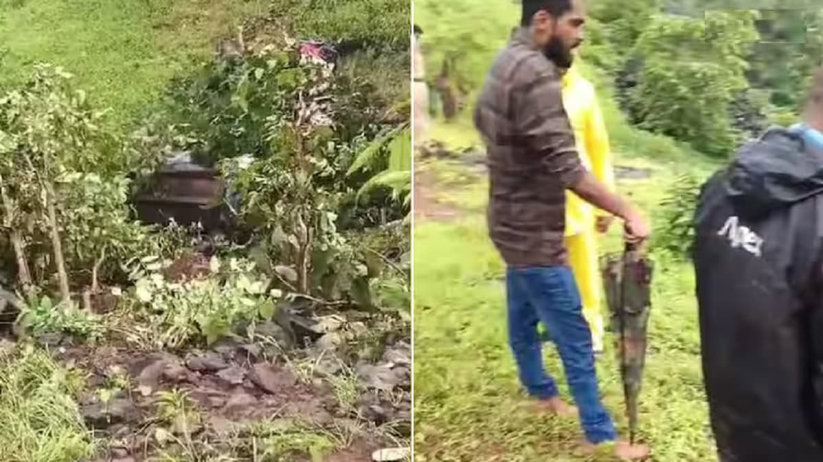 रक्षाबंधन पर भीषण हादसा, 5 की मौत; महाराष्ट्र के नासिक में 200 फीट गहरी खाई में गिरा टैंकर
