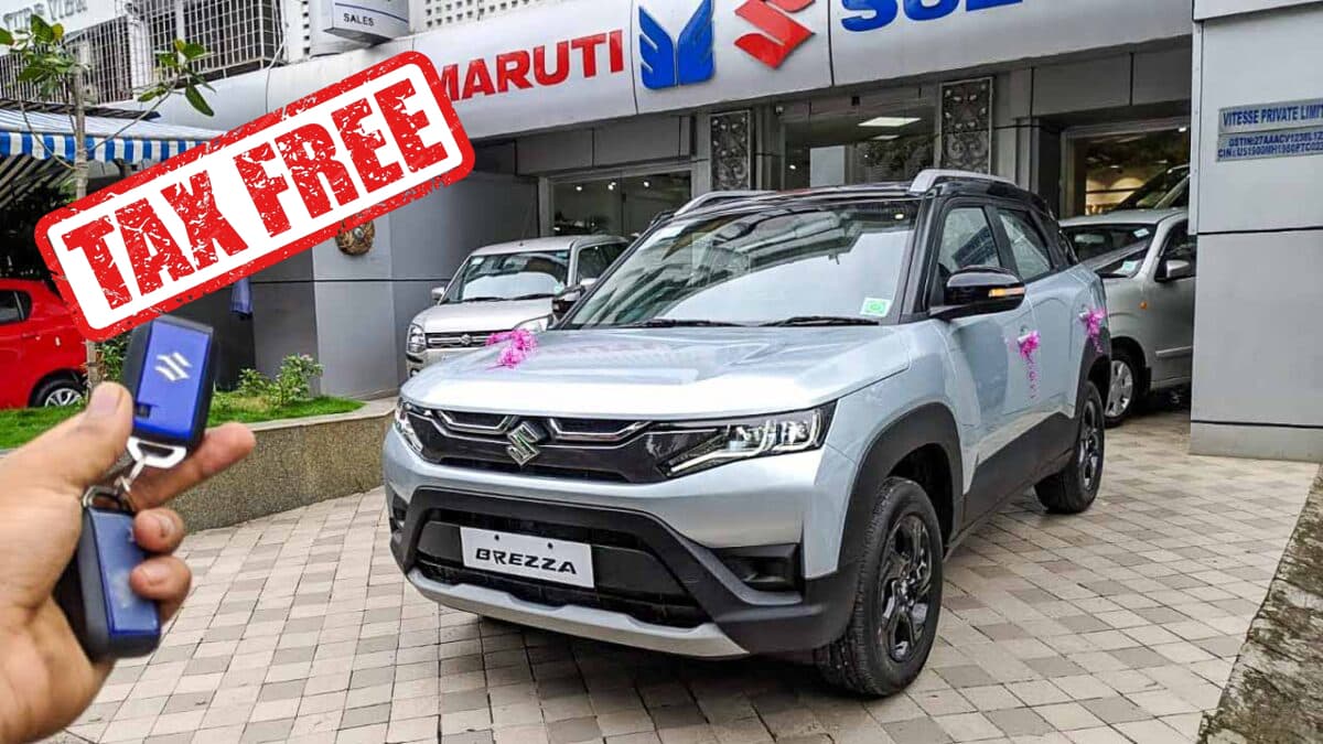25km की माइलेज वाली Maruti की ये SUV हुई टैक्स फ्री, 2.67 लाख रुपये मिलेगी सस्ती