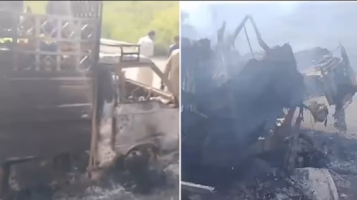 50 पाकिस्तानियों की हत्या, बीच सड़क खड़े करके गोलियों से भूना; गाड़ियों में लगाई आग
