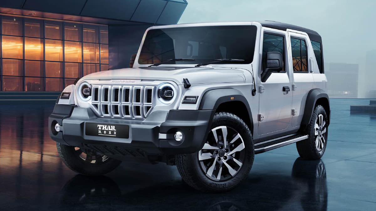 Mahindra Thar Roxx 4x4 के सभी वेरिएंट का खुलासा, इस दिन शुरू होगी बुकिंग