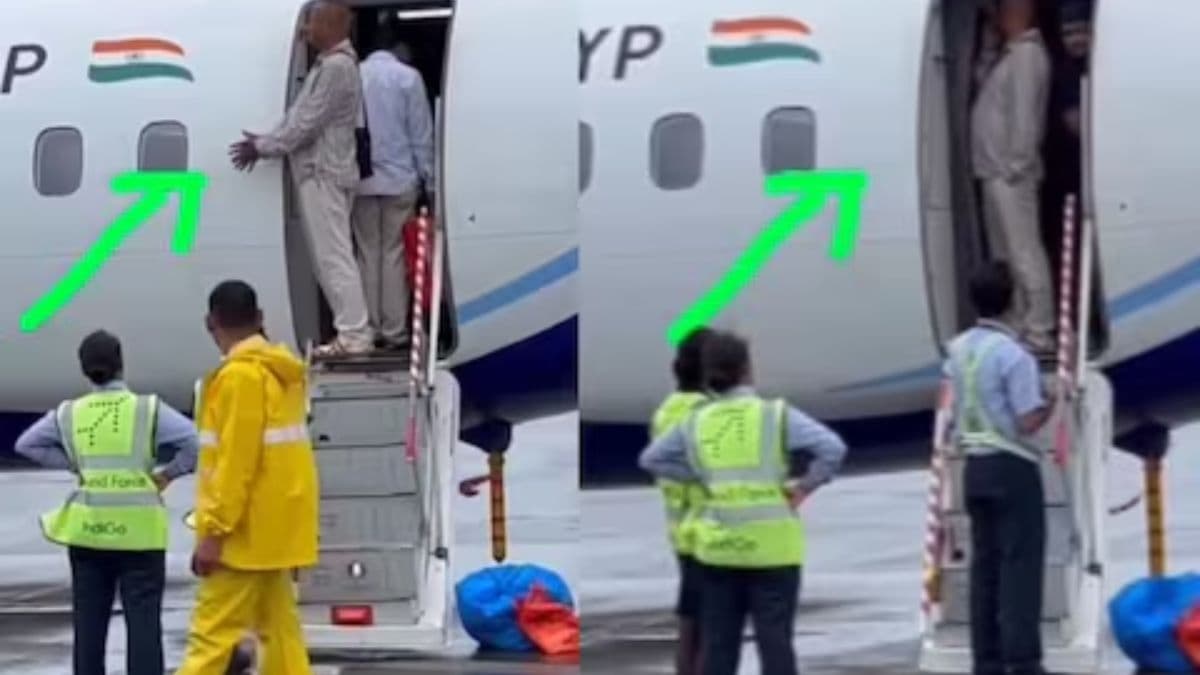'भाई थूकेगा कहां?' प्लेन के दरवाजे पर खैनी बनाते दिखा शख्स! देखिए वायरल Video और फनी कमेंट्स