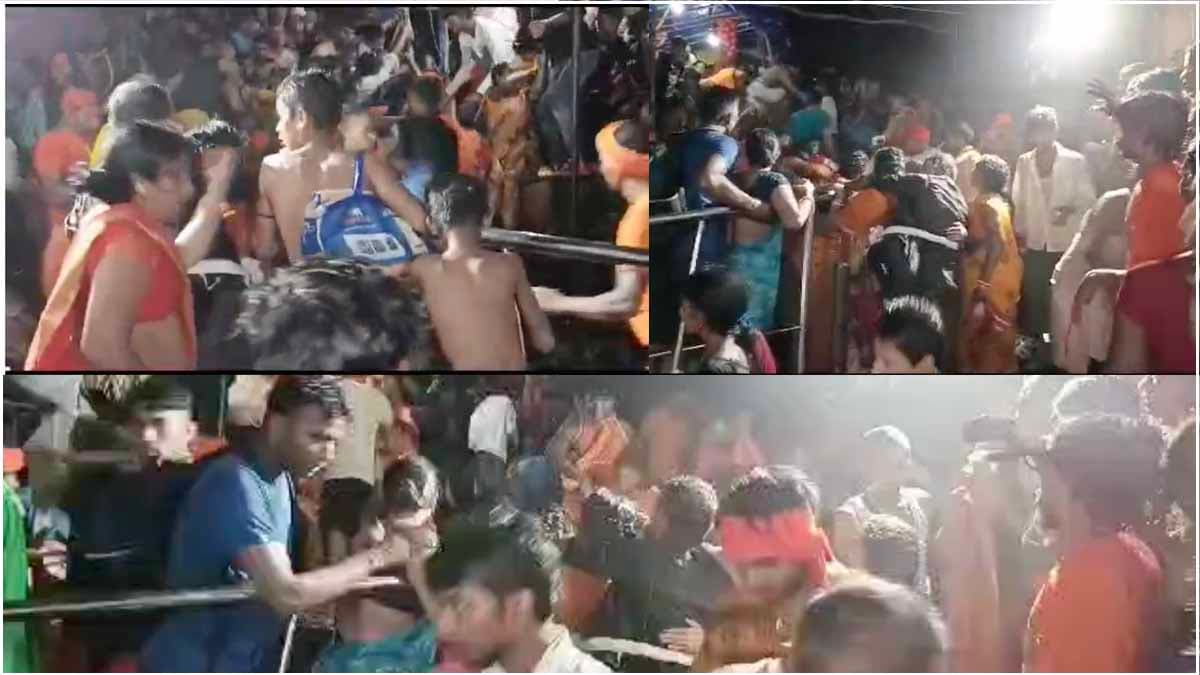 बिहार के मंदिर में भगदड़ का वीडियो वायरल, 8 लोगों की हुई थी मौत; भीड़ देखकर ही घुटने लगेगा दम